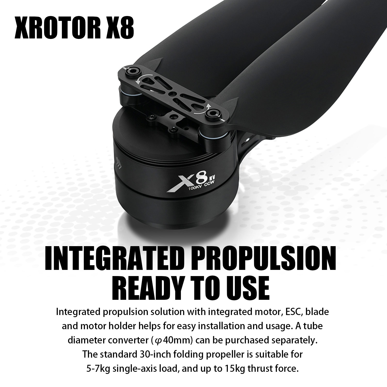 Drone Kit Heavy Lift - X8 Güç Sistemi Kiti: Ağır Yük