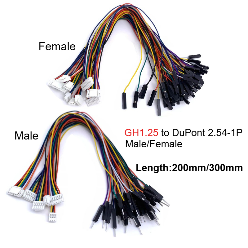 5 adet GH1.25 2P-6Pin Dupont 2 - Drone Kit Hexacopter incelemesi ve fiyatı
