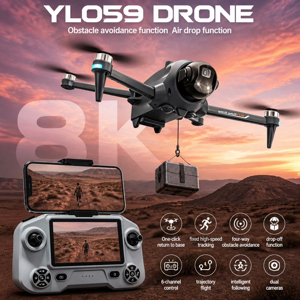 Potensic Drone GPS Otomatik Dö - Drone Kit Long Range incelemesi ve fiyatı
