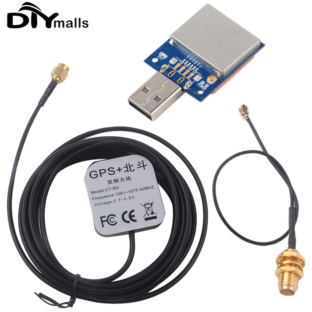 USB GPS modülü M8N GPS anten I - Drone Kit Hexacopter incelemesi ve fiyatı