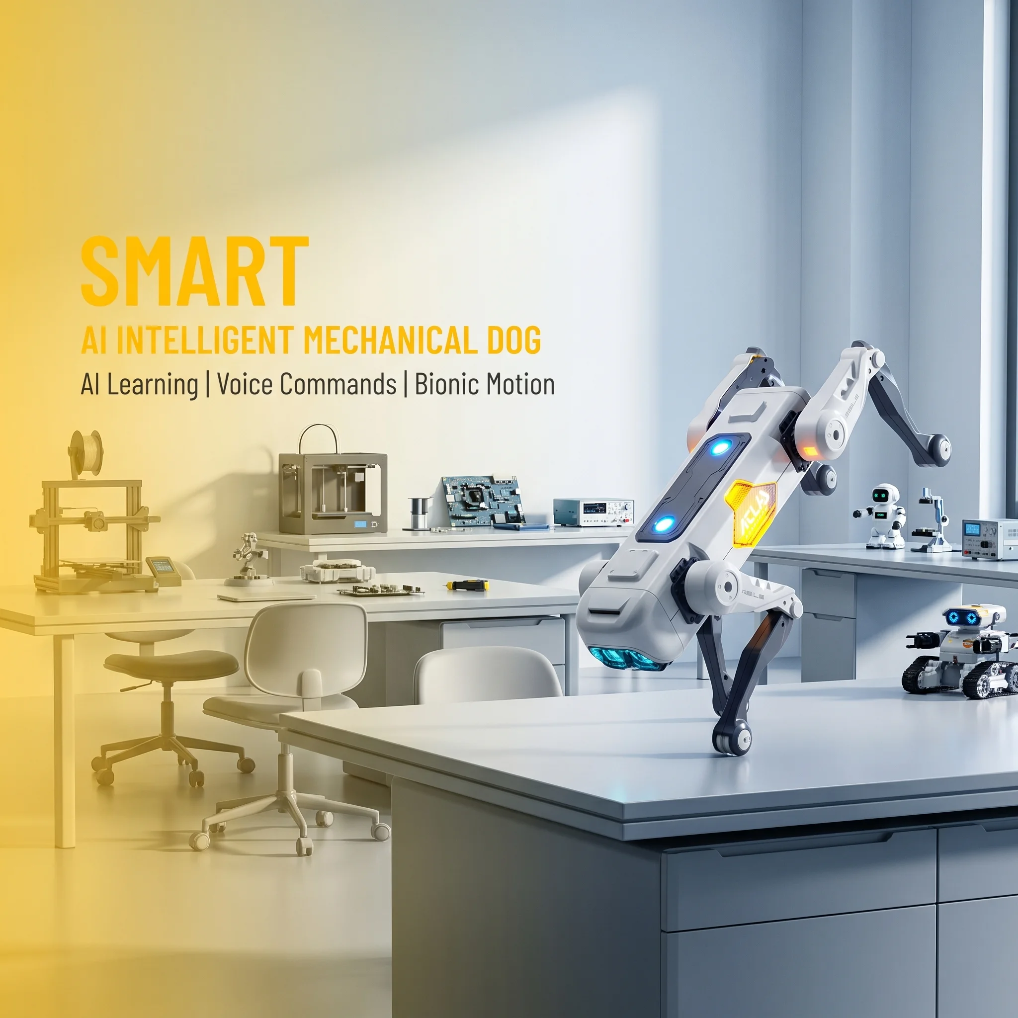 Yapay Zeka Akıllı Robot Köpek, - Drone Kit With Camera incelemesi ve fiyatı